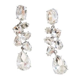 Luna Crystal Drop Earrings